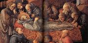 Fra Filippo Lippi Details of The Death of St Jerome. oil on canvas
